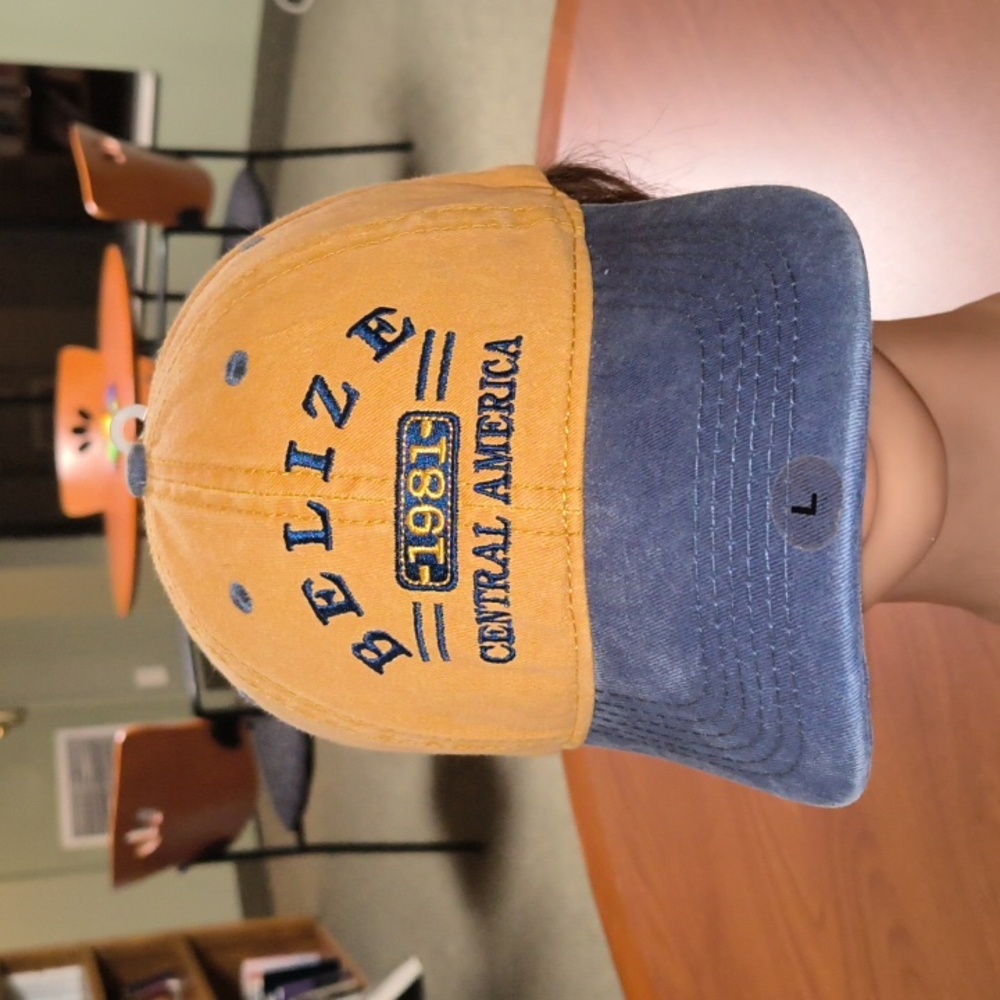 Belize 1981 Central America Embroiderd Letters Strapback Hat Cap OSFM New